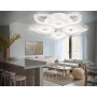 Потолочный светильник с пультом FA4294/4+4 WH ACRYLICA Original 128W