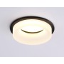 TN1303 BK/FR черный/белый матовый MR16 GU5.3 D80*42