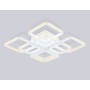 FA8950/4+4 WH белый 101W 3000-6000K 540*540*120 (ПДУ ИК)