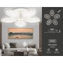 Потолочный светильник с пультом FA4015/5 WH ACRYLICA Original 76W
