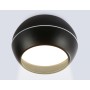 TN6638 BK черный IP44 GX53 D90*72