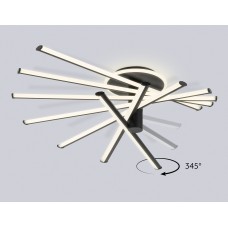 FL6242 BK черный 135W 3000K-6400K 900*750*230 (ПДУ ИК)