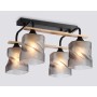 TR3033249/4 BK/WD черный/дерево E27/4 max 60W 340*340*245