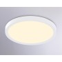 FZ1903 WH белый IP54 20W 3000K-6500K CCT-переключатель D300*25 (Без ПДУ)