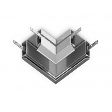 GL1043 BK черный коннектор угловой для корпуса в натяжной потолок Magnetic 220V 100*100*61