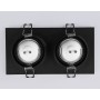 TN102746/2 BK черный IP20 GU5.3/2 180*95*25