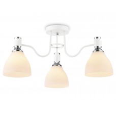 TR303302/3 WH/CH/FR белый/хром/белый матовый E27*3 max 60W D600*270