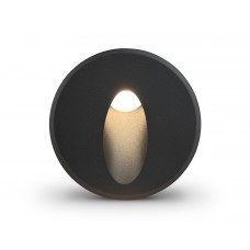 ST8245 BK черный IP65 LED 3000K 3W D82*46