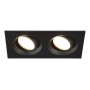 TN102746/2 BK черный IP20 GU5.3/2 180*95*25
