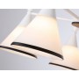 TR3165/5 WH/BK белый/черный E27/5 max 60W D580*380