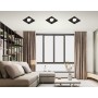 TN1144 BK черный IP44 GU5.3 95*95*38