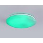 FZ417 WH белый IP20 46W 3000K-6500K+RGB D380*60 (ПДУ ИК)