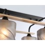 TR3033249/4 BK/WD черный/дерево E27/4 max 60W 340*340*245
