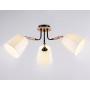 TR4731/3 BK/LWD черный/светлое дерево E27/3 max 40W D610*270