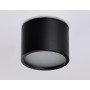 TN6551 BK черный IP44 GX53 max 15W D82*60