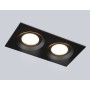 TN102746/2 BK черный IP20 GU5.3/2 180*95*25