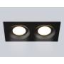 TN102746/2 BK черный IP20 GU5.3/2 180*95*25