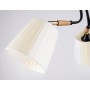 TR4731/3 BK/LWD черный/светлое дерево E27/3 max 40W D610*270