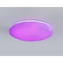 FZ417 WH белый IP20 46W 3000K-6500K+RGB D380*60 (ПДУ ИК)