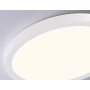 FZ1903 WH белый IP54 20W 3000K-6500K CCT-переключатель D300*25 (Без ПДУ)