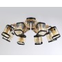 Потолочная люстра TR9530/8 BK/GD/TI Ambrella light