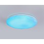 FZ417 WH белый IP20 46W 3000K-6500K+RGB D380*60 (ПДУ ИК)