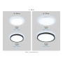 FZ3001 WH белый IP44 24W+10W 6400+6400К D290*40 (Без ПДУ)