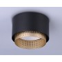 TN71275 BK/GD черный/золото GX53 max 12W D95*62