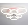 FA3844/3+3 WH белый 102W 3000K-6400K+RGB D670*115 (ПДУ РАДИО 2.4G)