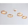 TR8247/4 WH/LWD белый/светлое дерево E27/4 max 40W 840*360*220