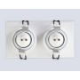 TN1145/2 WH белый IP44 GU5.3/2 180*95*38
