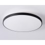 FZ1225 BK черный IP44 18W 4200K D302*50 (Без ПДУ)