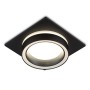 TN52422 BK/FR черный/белый матовый GX53 max 12W 105*105*45