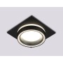 TN52422 BK/FR черный/белый матовый GX53 max 12W 105*105*45