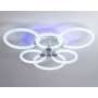 FA3844/3+3 WH белый 102W 3000K-6400K+RGB D670*115 (ПДУ РАДИО 2.4G)