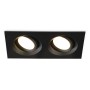 TN1146/2 BK черный IP44 GU5.3/2 180*95*38