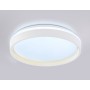 FZ601 WH/GD белый/золото IP20 46W 3000K-6500K+RGB D390*80 (ПДУ ИК)