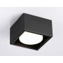 TN70827 BK черный GX53 max 12W 100*100*60