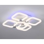 FA3861/4+1 WH белый 70W 3000K-6400K+RGB 400*400*115 (ПДУ РАДИО 2.4G)