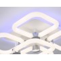 FA3861/4+1 WH белый 70W 3000K-6400K+RGB 400*400*115 (ПДУ РАДИО 2.4G)