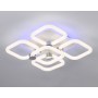 FA3861/4+1 WH белый 70W 3000K-6400K+RGB 400*400*115 (ПДУ РАДИО 2.4G)