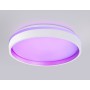 FZ601 WH/GD белый/золото IP20 46W 3000K-6500K+RGB D390*80 (ПДУ ИК)