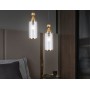 LH55251 BK/BS/CL черный/латунь/прозрачный E14 max 40W D65*1500