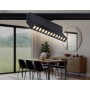 GL6817 BK черный LED 12W 3000K 24° 230*22*87