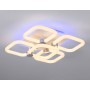 FA3861/4+1 WH белый 70W 3000K-6400K+RGB 400*400*115 (ПДУ РАДИО 2.4G)