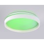 FZ601 WH/GD белый/золото IP20 46W 3000K-6500K+RGB D390*80 (ПДУ ИК)