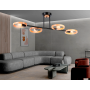 TR8248/4 BK/LWD черный/светлое дерево E27/4 max 40W 840*360*220