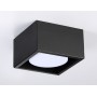TN70827 BK черный GX53 max 12W 100*100*60