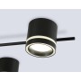 FL71521/6 BK черный GX53/6+LED 754*741*90