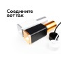 Корпус светильника накладной для насадок 70*70mm C7814 SGR серый песок 70*70*H80mm MR16 GU5.3